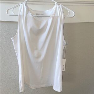 Chico's Classic White Tank Top
